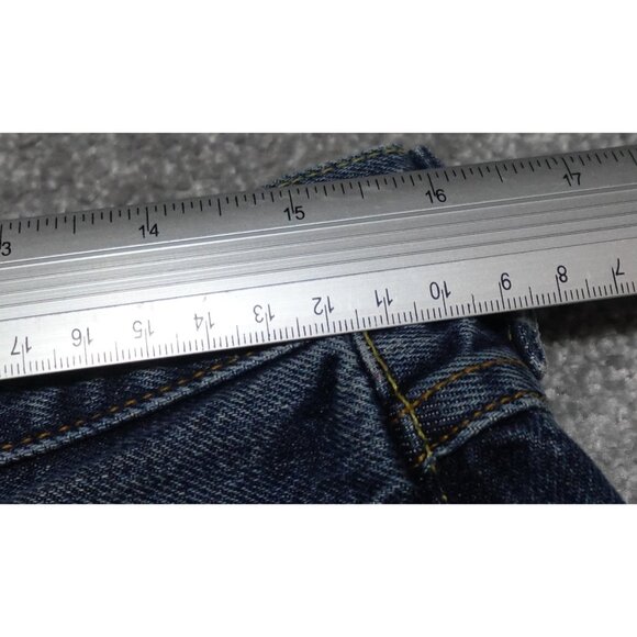 Lucky Brand Cut Off Shorts Women's Size 10/30 Blue Denim Distressed Casual - Picture 2 of 13